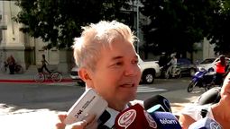 El abogado Fernando Burlando, en los tribunales de Dolores. Foto: captura de Tv. El abogado Fernando Burlando, en los tribunales de Dolores. Foto: captura de Tv.