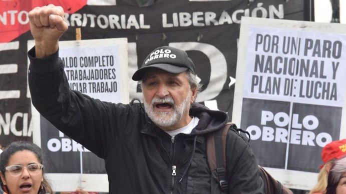 Eduardo Belliboni: Hoy vamos a levantar el acampe, pero la lucha va a continuar