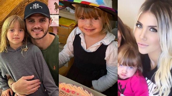 Wanda Nara y Mauro Icardi celebran el cumpleaños de su hija Isabella tras pasar la crisis