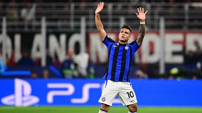 Lautaro Martínez, analizó la victoria de Inter ante Milan en la Champions League: Fuimos...