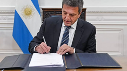 Economía reintegró $10.000 millones al BCRA, tal como anticipó Sergio Massa. (Foto: Ministerio de Economía) Economía reintegró $10.000 millones al BCRA, tal como anticipó Sergio Massa. (Foto: Ministerio de Economía)