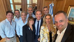Manuel Adorni ratificado como jefe de Gabinete, volvió a reunir a la mesa política en Casa rosada. Foto: Archivo.