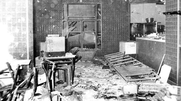 La bomba colocada en el comedor de la Superintendencia de Seguridad Federal en 1976 provocó 24 muertos y 60 heridos. 