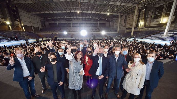 El Frente de Todos pactó una nueva tregua y busca mostrar unidad para ganar las elecciones (Foto: archivo).