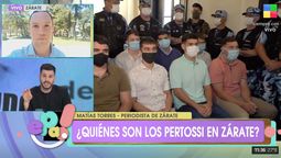 Los hermanos de dos de los detenidos también cuentan con antecedentes penales (Foto: captura de video). Los hermanos de dos de los detenidos también cuentan con antecedentes penales (Foto: captura de video).