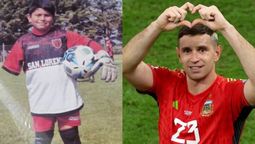 Jeremías sueña con ser como el Dibu Martínez. Jeremías sueña con ser como el Dibu Martínez.