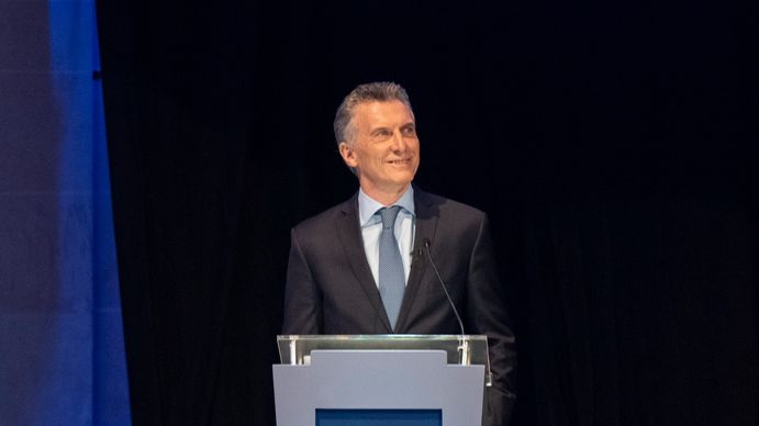 Mauricio Macri fue uno de los asistentes a la entrega de premios realizada en París (Foto: archivo).