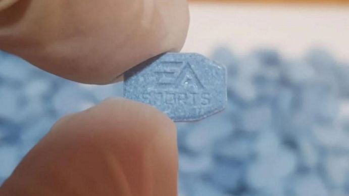 La pastilla EA Sports responsable de la muerte de un joven en Uruguay (Foto: Twitter).