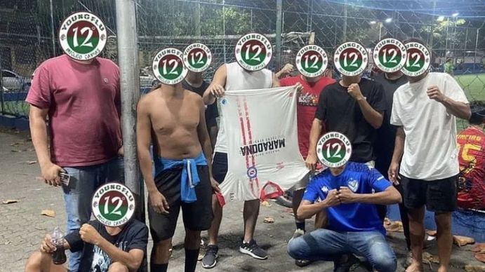 Brutal golpiza a un hincha de Argentinos en Río de Janeiro