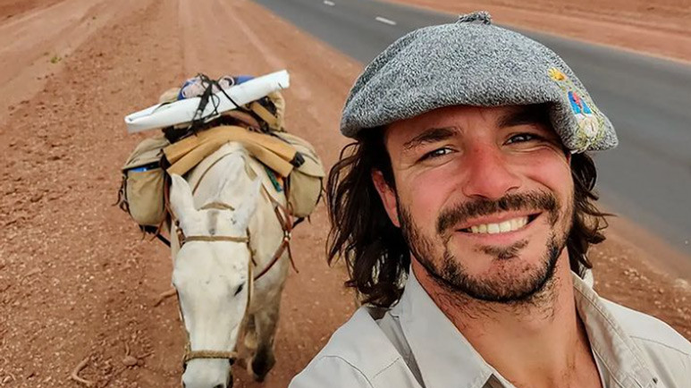 De Ushuaia a Jujuy: la historia del agrónomo que anduvo 9000 km a caballo durante 14 meses De Ushuaia a Jujuy: la historia del agrónomo que anduvo 9000 km a caballo durante 14 meses