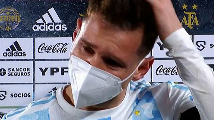 Ezequiel Fretes: Empecé a no escuchar bien a Messi y vi que se le ponen vidriosos los ojos Ezequiel Fretes: Empecé a no escuchar bien a Messi y vi que se le ponen vidriosos los ojos