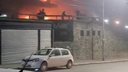 Feroz incendio en Bariloche
