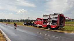 El hecho sucedió en la Ruta Nacional 5, a la altura del partido de 9 de Julio. Foto: archivo. El hecho sucedió en la Ruta Nacional 5, a la altura del partido de 9 de Julio. Foto: archivo.