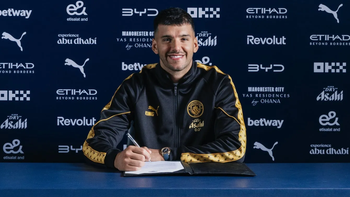 La fuerte frase de Gerónimo Rulli al ser presentado en el Manchester City: Llegué para...