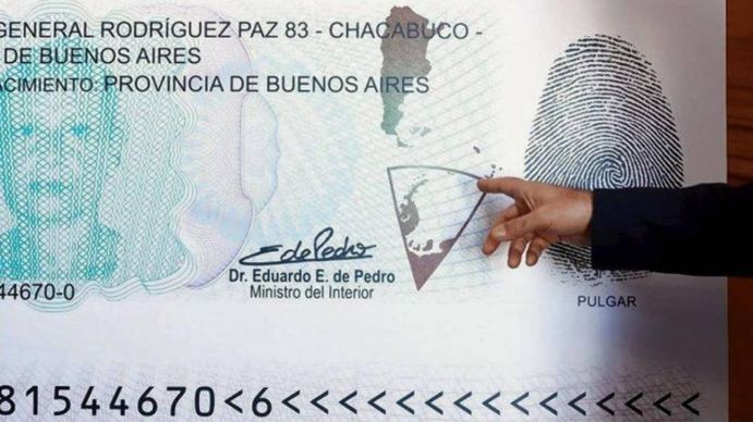 DNI argentino es necesario para las elecciones 2021