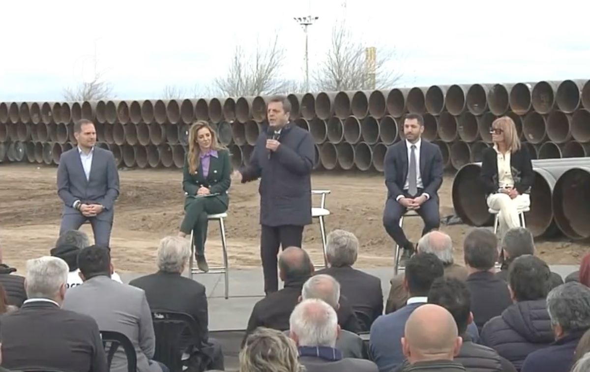 Sergio Massa, durante el acto de este viernes en Córdoba (Foto: captura de video). Sergio Massa, durante el acto de este viernes en Córdoba (Foto: captura de video).