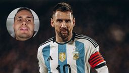 Un fan de Cristiano Ronaldo fue a ver Argentina - Ecuador y su reacción ante el golazo de Messi se volvió viral