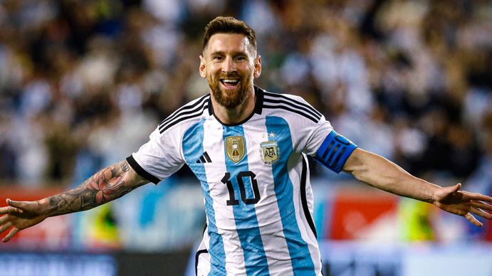 Lionel Messi viene de brillar en los amistosos con Argentina.