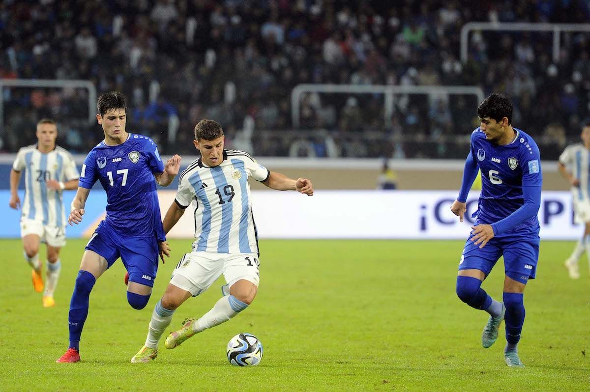 El seleccionado argentino ganó, pero sufrió bastante ante un equipo ordenado (Foto: Télam).