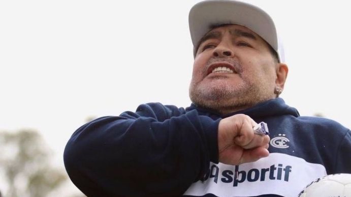 Quieren llevar el corazón de Diego Maradona el Mundial