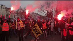 Las protestas volvieron a Francia por la reforma previsional (Foto: gentileza The Patriot). Las protestas volvieron a Francia por la reforma previsional (Foto: gentileza The Patriot).