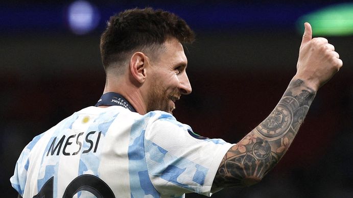 Lionel Messi le dio el ok a la nueva casaca argentina. (Foto: Reuters)