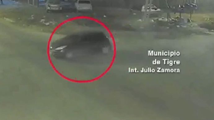 Nueva persecución y choque sobre la Panamericana.&nbsp;