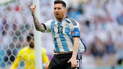 Mundial Qatar 2022: Lionel Messi convirtió de penal el primer gol de Argentina ante Arabia Saudita en el debut (Foto: Telam). Mundial Qatar 2022: Lionel Messi convirtió de penal el primer gol de Argentina ante Arabia Saudita en el debut (Foto: Telam).