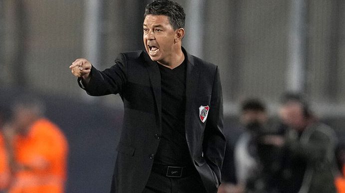 Marcelo Gallardo subió a un juvenil de River a Primera.&nbsp;