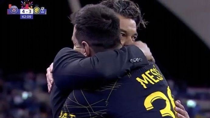 Marcelo Gallardo y Lionel Messi Marcelo Gallardo y Lionel Messi