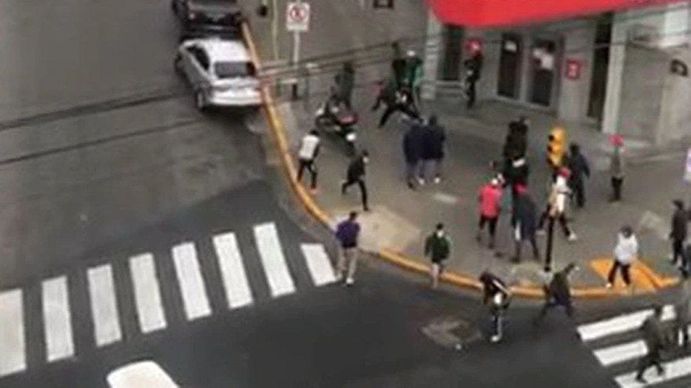 María, comerciante de Avellaneda: Fue una locura, estaban todos sacados María, comerciante de Avellaneda: Fue una locura, estaban todos sacados