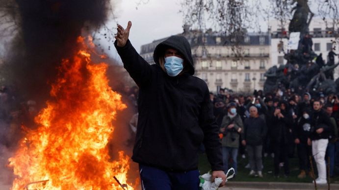 Protestas en Francia