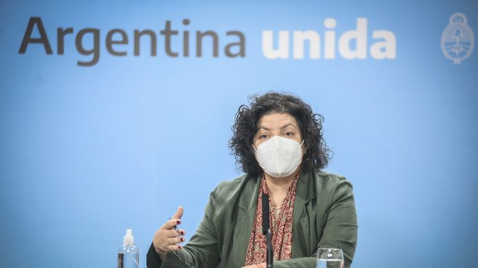 Carla Vizzotti anunció el fin del uso del barbijo al aire libre Carla Vizzotti anunció el fin del uso del barbijo al aire libre
