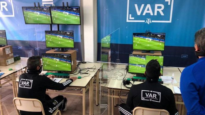 Comienza la era VAR en el fútbol argentino Comienza la era VAR en el fútbol argentino