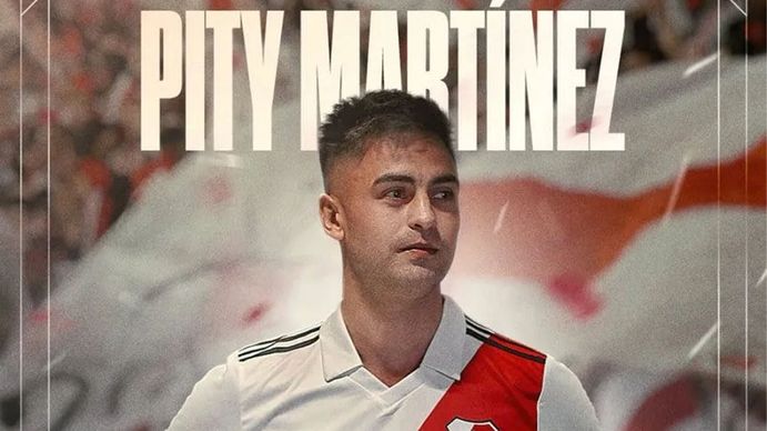 Pity Martínez volverá a jugar en River.