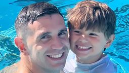 El conmovedor mensaje del hijo del Dibu Martínez antes de la final con Francia en Qatar 2022. El conmovedor mensaje del hijo del Dibu Martínez antes de la final con Francia en Qatar 2022.