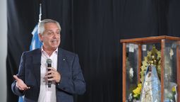 Alberto Fernández en Luján: Necesitamos terminar con los desencuentros y recuperar la paz. (Télam) Alberto Fernández en Luján: Necesitamos terminar con los desencuentros y recuperar la paz. (Télam)