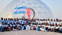 Inauguraron el estadio Lusail y fanáticos argentinos coparon las tribunas. Inauguraron el estadio Lusail y fanáticos argentinos coparon las tribunas.