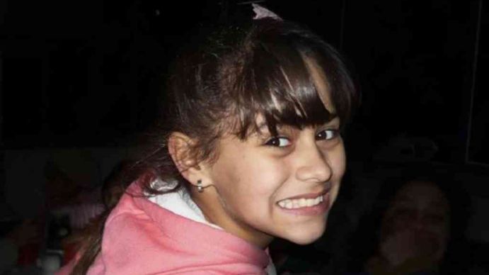 Candela Rodríguez estuvo cautiva nueve días hasta que fue asesinada. Foto: Archivo.