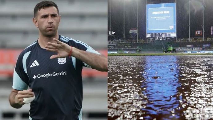 Alerta por tormentas extremas en Kansas: qué pasó con la Selección Argentina y la reacción de Dibu Martínez