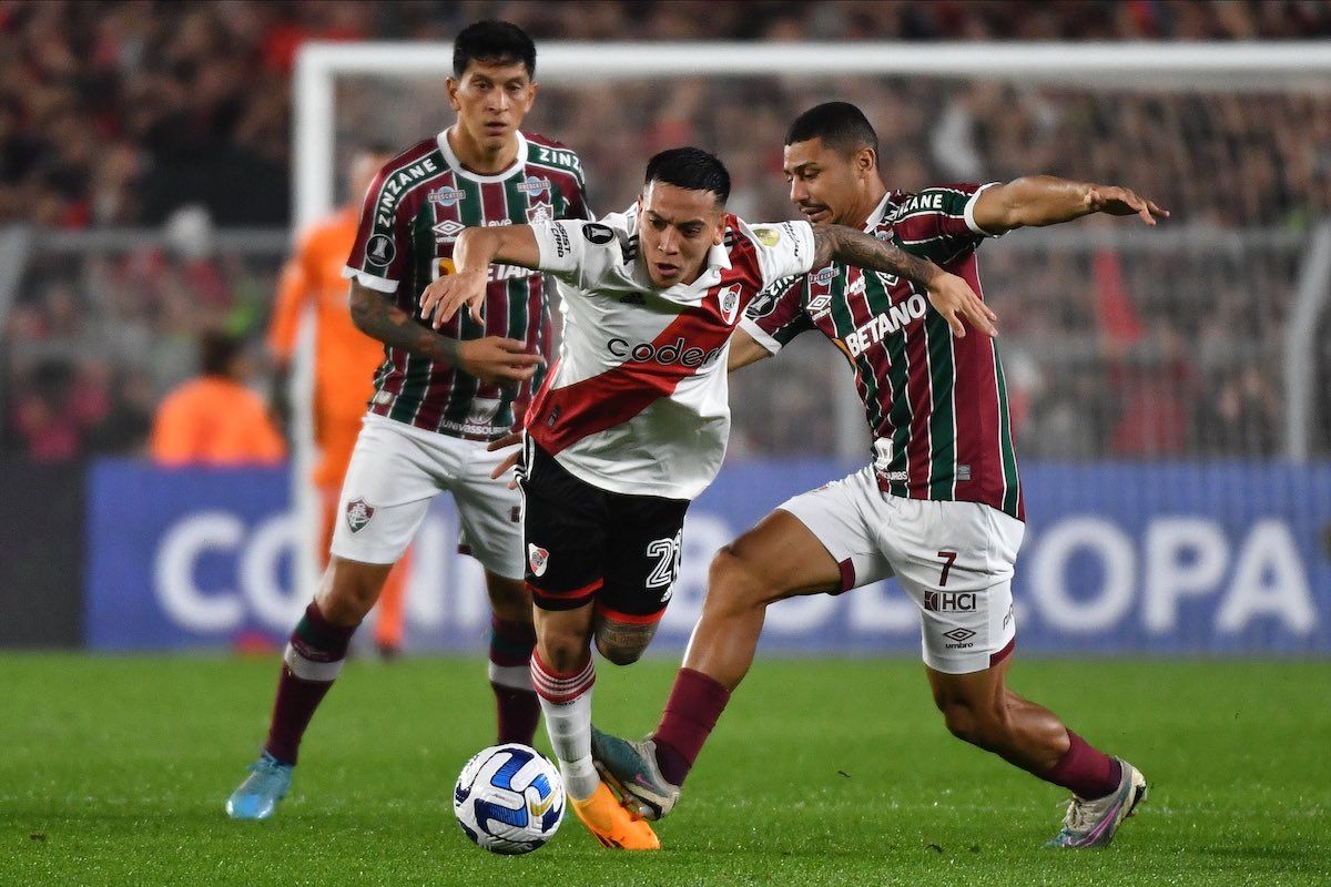 Esequiel Barco, de penal, marcó el segundo gol millonario. Esequiel Barco, de penal, marcó el segundo gol millonario.