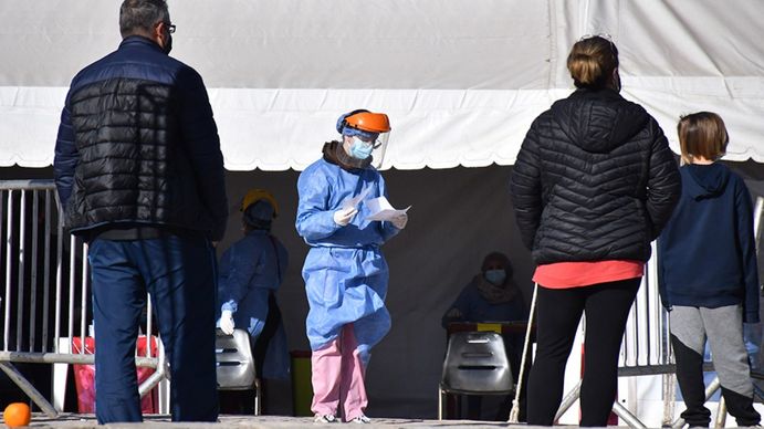 La variante Delta aún no tiene circulación comunitaria en la Argentina (Foto: Telam).