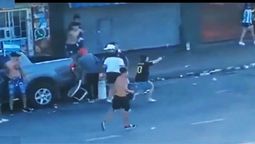 El tiroteo ocurrió en Panamericana y 202. Foto: captura de Tv. El tiroteo ocurrió en Panamericana y 202. Foto: captura de Tv.