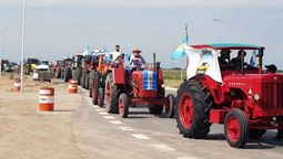 El tractorazo comenzó a las 8. El tractorazo comenzó a las 8.