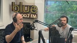 Horacio Rodríguez Larreta, en los estudios de Blue. Horacio Rodríguez Larreta, en los estudios de Blue.