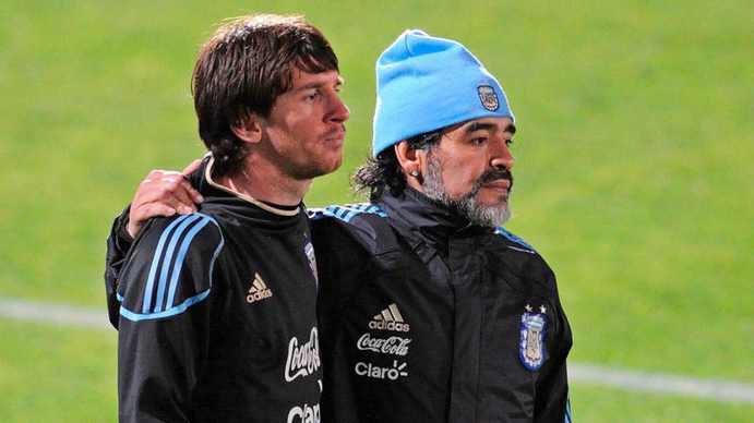 El conmovedor gesto de Lionel Messi a 2 años de la muerte de Diego Maradona