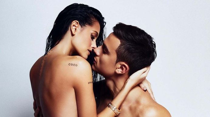 Oriana Sabatini y Paulo Dybala