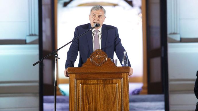Gerardo Morales apuntó contra Javier Milei: Su rol es debilitar a Juntos por el Cambio. (Archivo)