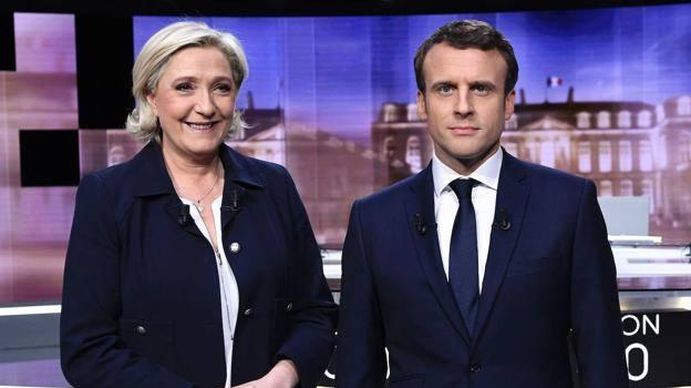 Habrá balojate entre Macron y Le Pen