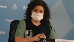 Carla Vizzotti dio ayer una conferencia junto con Matías Lammens. Carla Vizzotti dio ayer una conferencia junto con Matías Lammens.